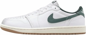 Air Jordan 1 Low OG Black/Gorge Green Women's Shoes (CZ0775-133, White/Sail/Oxidized Green) Size 7.5