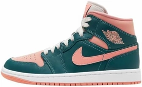 AIR JORDAN 1 Mid 'Dark Teal Green' (Women's) US 11W