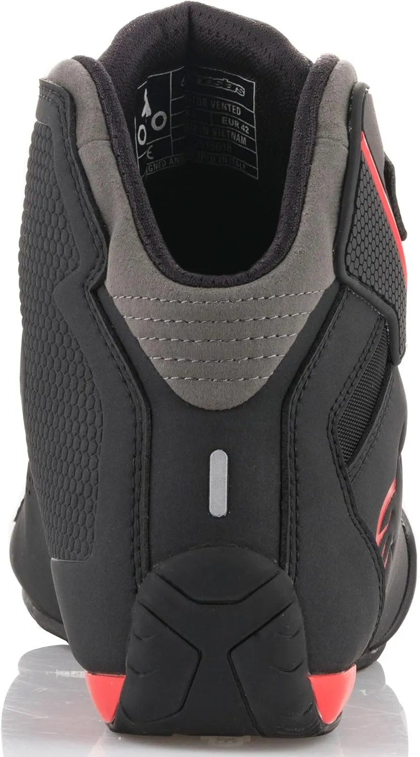 Alpinestars 25156181319 Sektor Vented Shoes - Black/Gray/Red - 9