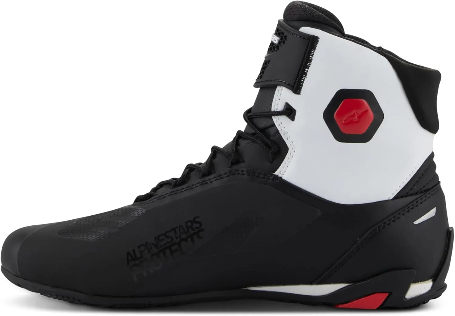 Alpinestars Faster-4 Motorcycle Shoes, Lightweight & Breathable, Seamless Knitted Construction & Advanced Protection