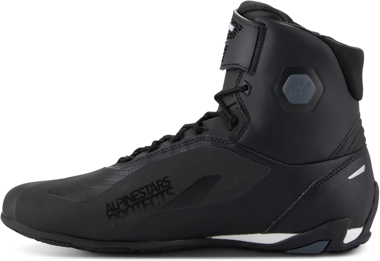 Alpinestars Faster-4 Motorcycle Shoes, Lightweight & Breathable, Seamless Knitted Construction & Advanced Protection