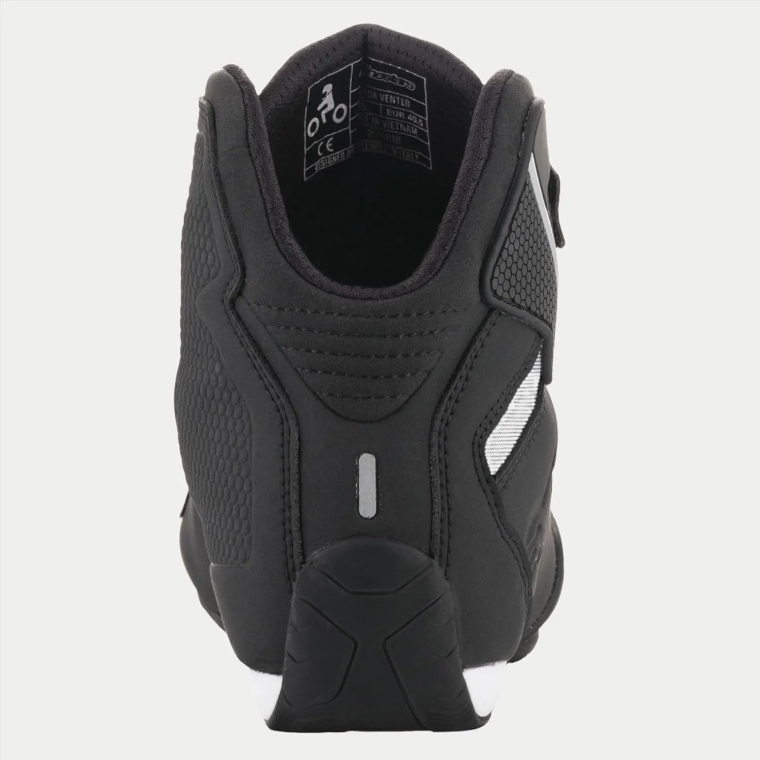 Alpinestars Men's Sektor Vented Street Motorcycle Shoe, Black, 9