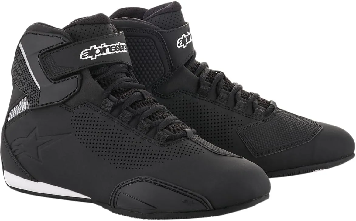 Alpinestars Men's Sektor Vented Street Motorcycle Shoe, Black, 9