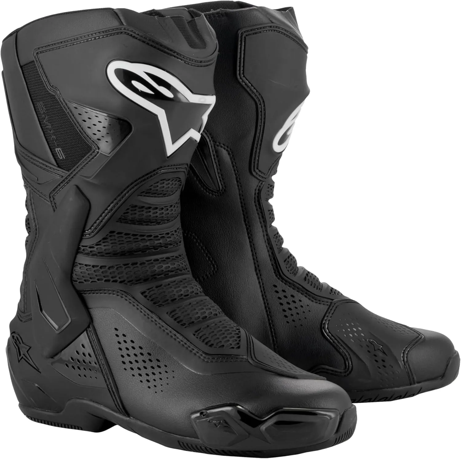 Alpinestars SMX-6 v3 Vented Motorcycle Boots, Advanced Ventilation, Superior Grip, Durable Design, High-Performance Comfort