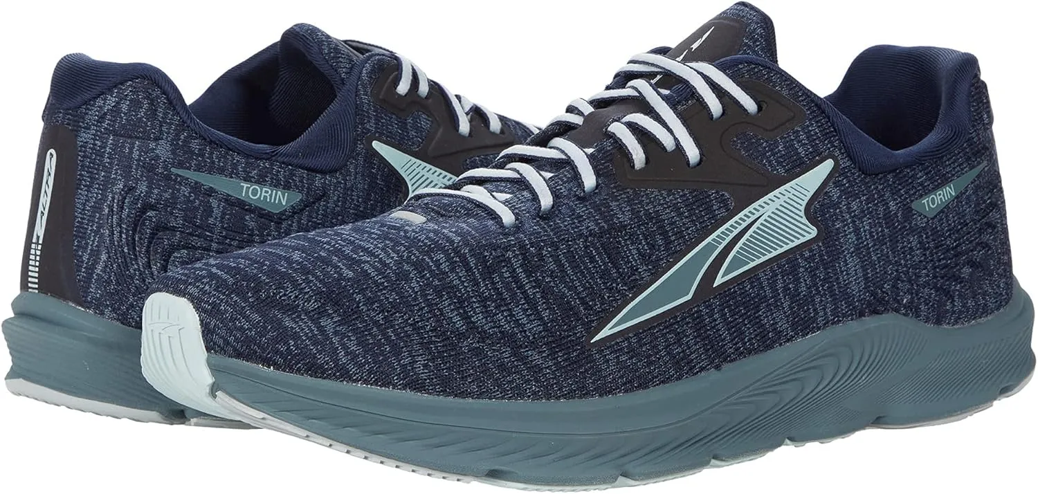 ALTRA Women's Torin 5 Luxe Running Shoe, Navy, 6.5 Medium