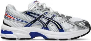 ASICS Kid's GEL-1130 Grade School Sportstyle Shoes, 7, White/Prussian Blue