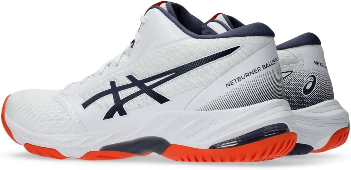 Asics Men's Netburner Ballistic Ff Mt 3 Volleyball Shoe Sneaker