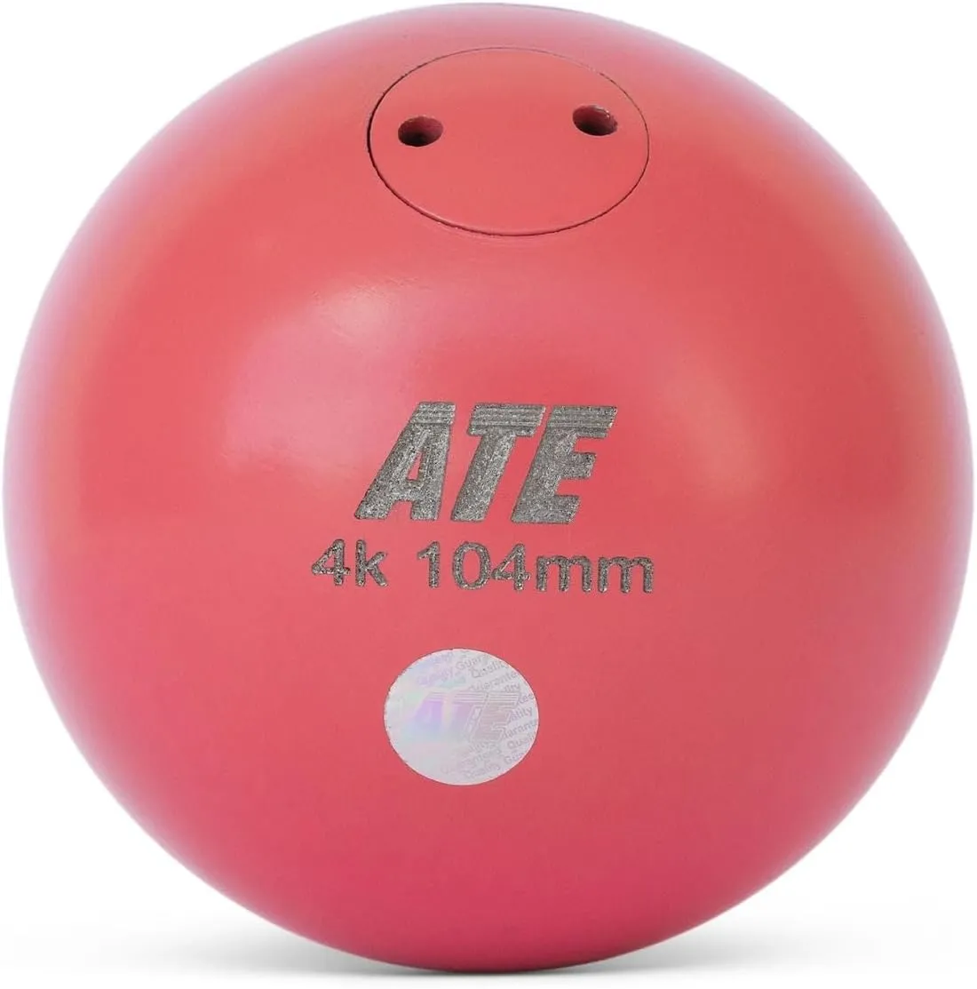 ATE Shot Put Ball, Competition Turned Iron, World Athletics Certified Track & Field Equipment - Low Cost Training Shot for Indoor Outdoor Sports (Weight Options Available)
