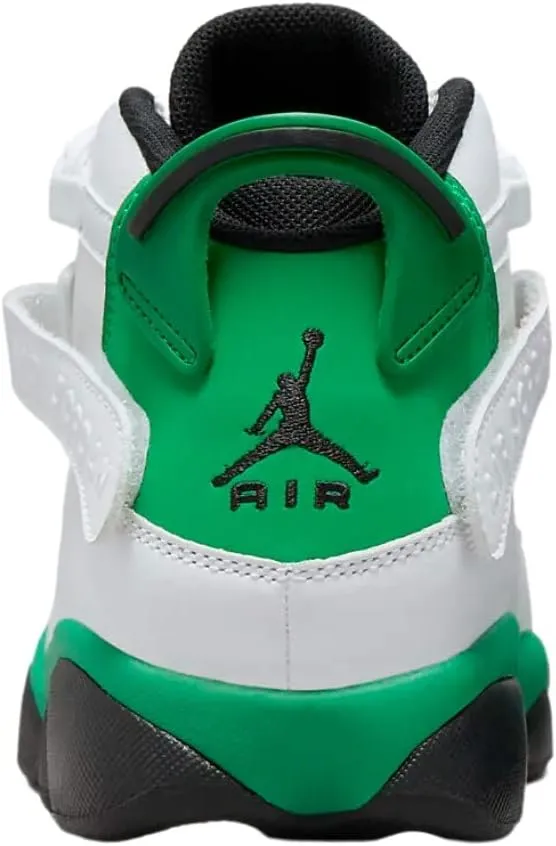 Big Kid's Jordan 6 Rings White/Mystic Hibiscus (323419 116)