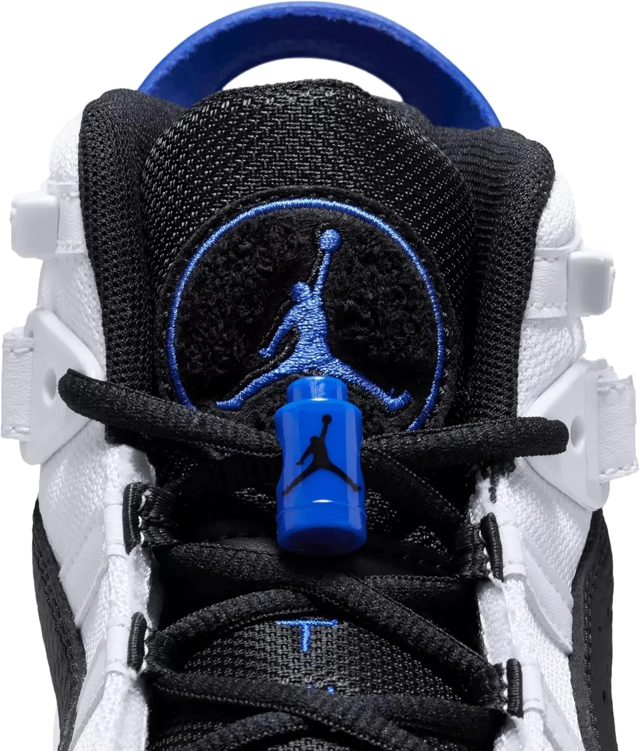 Big Kid's Jordan 6 Rings White/Mystic Hibiscus (323419 116)
