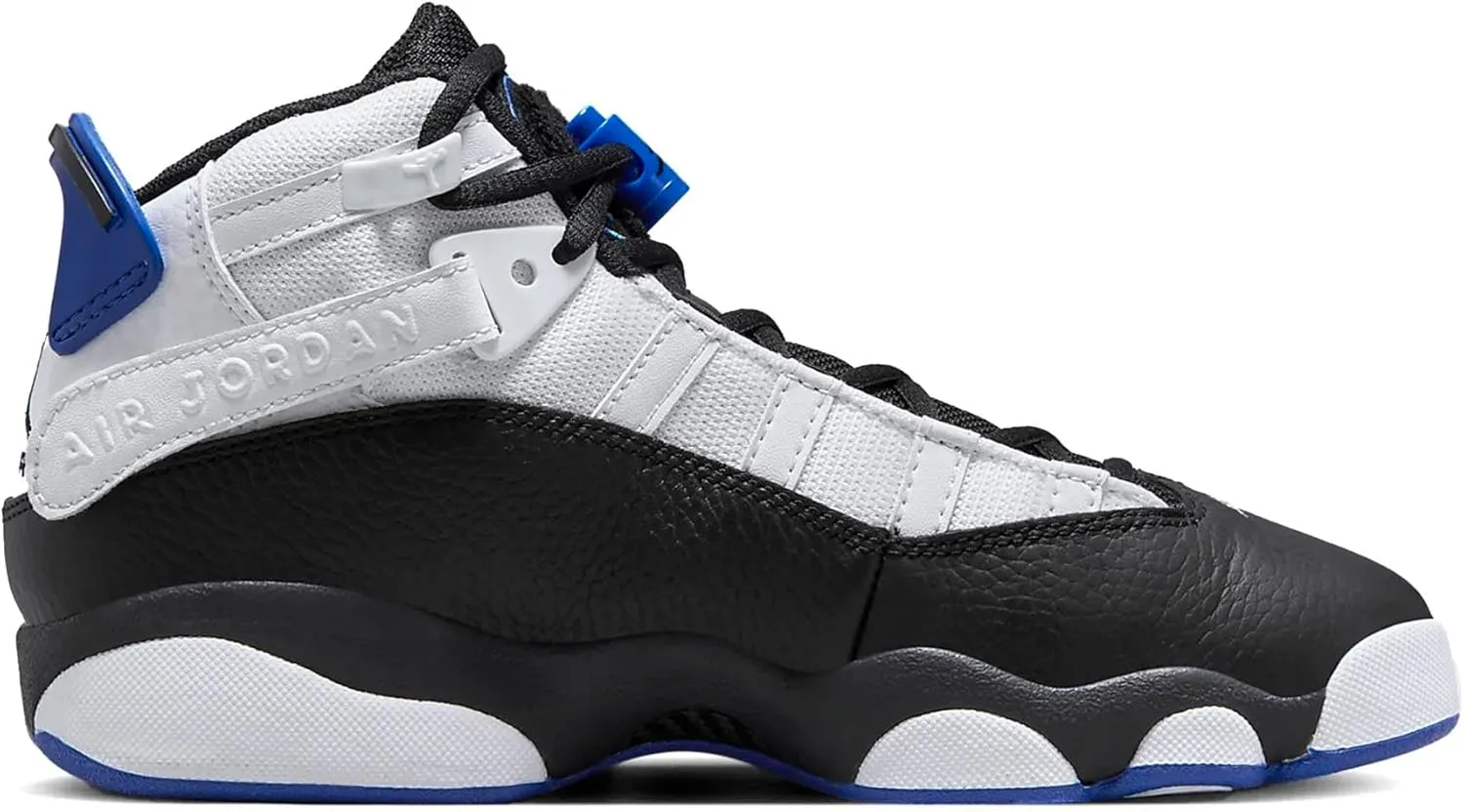 Big Kid's Jordan 6 Rings White/Mystic Hibiscus (323419 116)