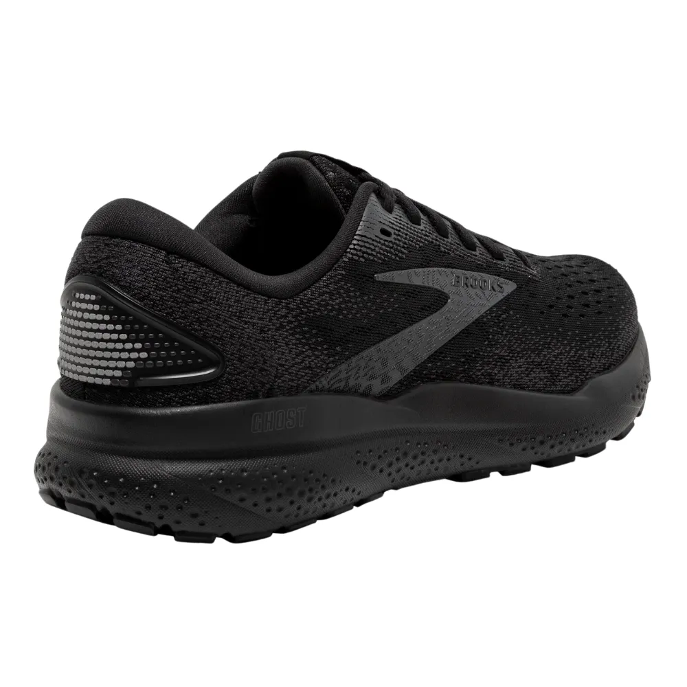 Brooks Ghost 16 Black/Black/Ebony Running Shoe (Men's)