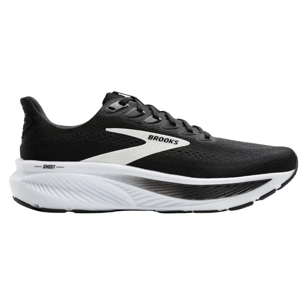 Brooks Ghost 17 Black/Grey/White Running Shoe (Men's)