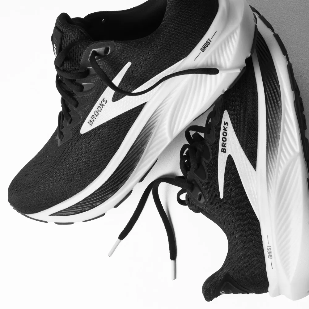 Brooks Ghost 17 Black/Grey/White Running Shoe (Men's)