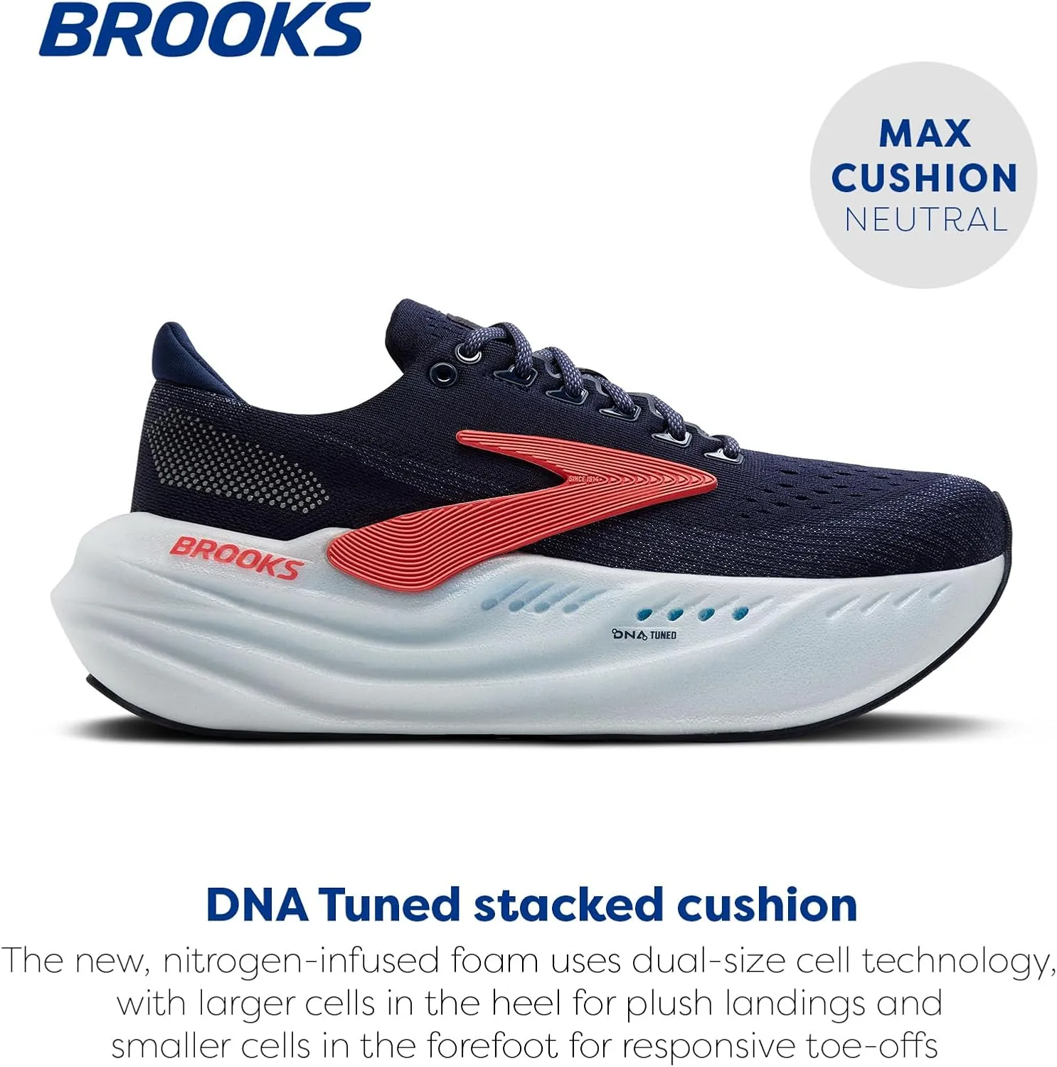 Brooks Mens Glycerin Max Neutral Running & Walking Shoe