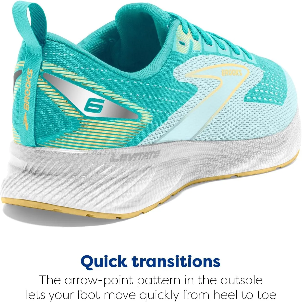 Brooks Womens Levitate 6 Neutral Running Shoe