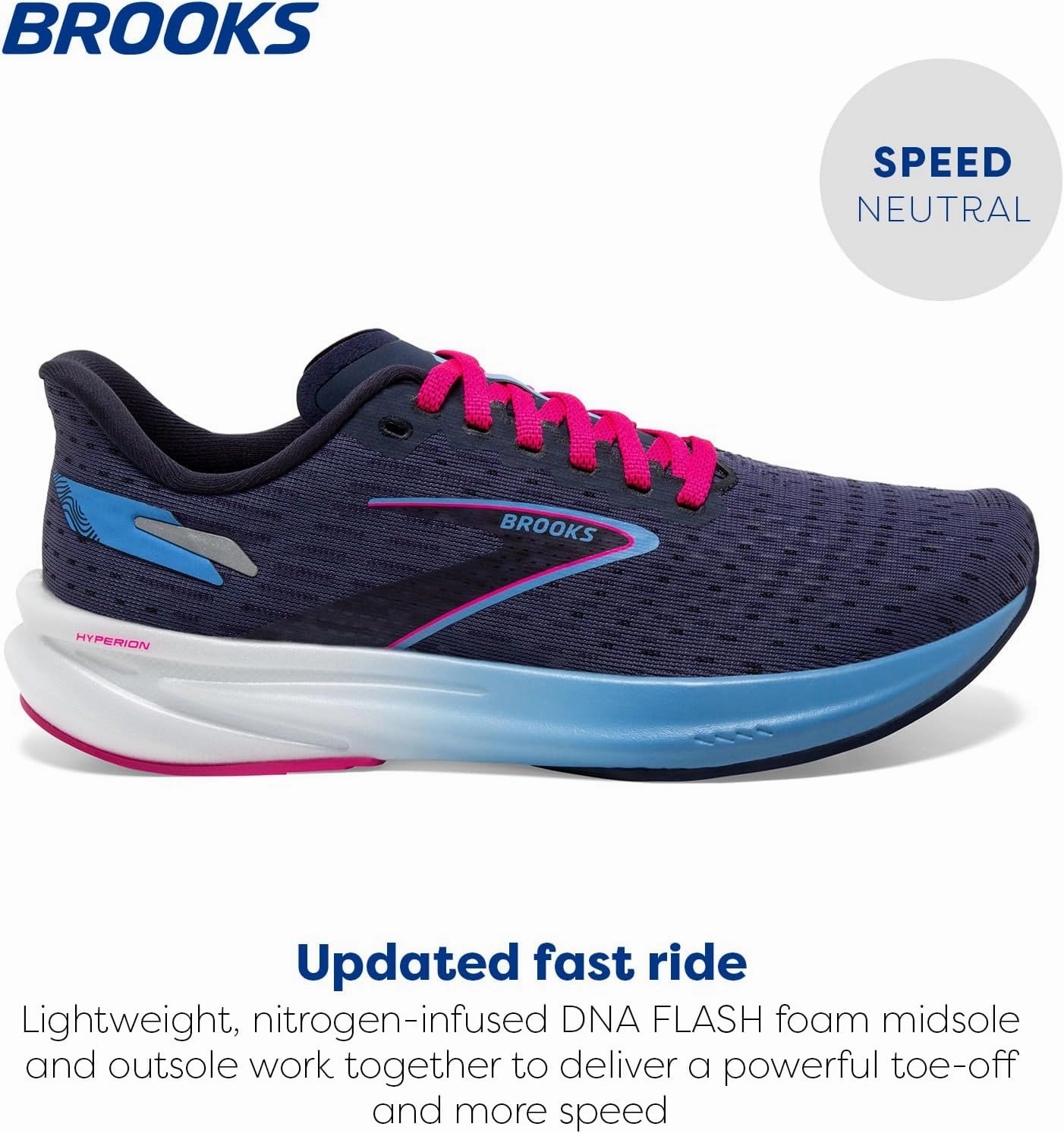 Brooks Womens Hyperion Neutral Running Shoe