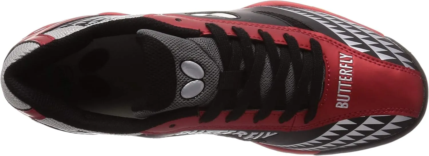 Butterfly Lezoline Gigu Shoes - Excellent Shock Absorption, High Grip Ability, Stability, Abrasion-Resistant, Professional Competition Table Tennis Shoes