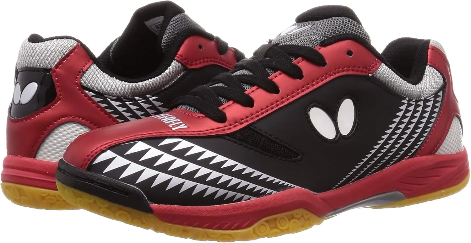 Butterfly Lezoline Gigu Shoes - Excellent Shock Absorption, High Grip Ability, Stability, Abrasion-Resistant, Professional Competition Table Tennis Shoes