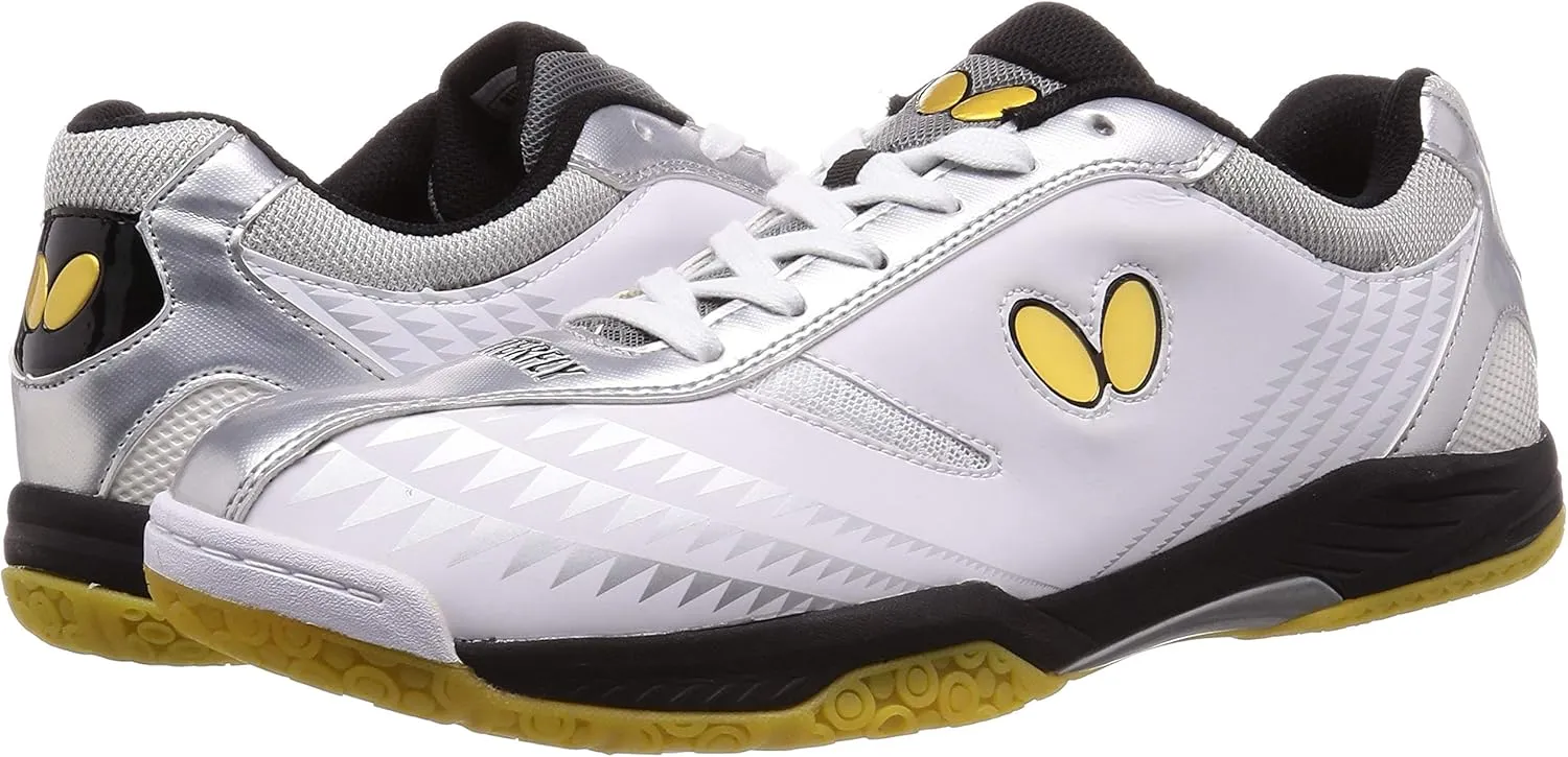 Butterfly Lezoline Gigu Shoes - Excellent Shock Absorption, High Grip Ability, Stability, Abrasion-Resistant, Professional Competition Table Tennis Shoes