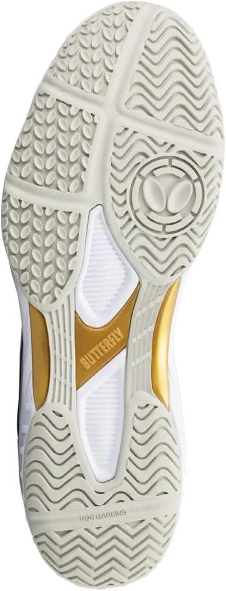 Butterfly Lezoline Rifones Shoes - Table Tennis Shoes for Men or Women - Athletic Support, Flexibility, Shock Absorbing Cushion, Gripping Ping Pong Shoe