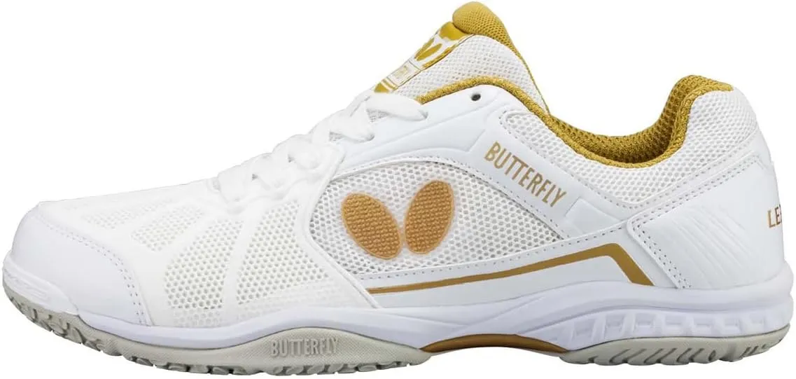 Butterfly Lezoline Rifones Shoes - Table Tennis Shoes for Men or Women - Athletic Support, Flexibility, Shock Absorbing Cushion, Gripping Ping Pong Shoe
