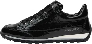 Candice Cooper Leather and Suede Sneakers, black, 6 Women