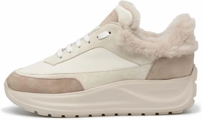 Candice Cooper Women's Sneaker Track Shoe, Beige, 7