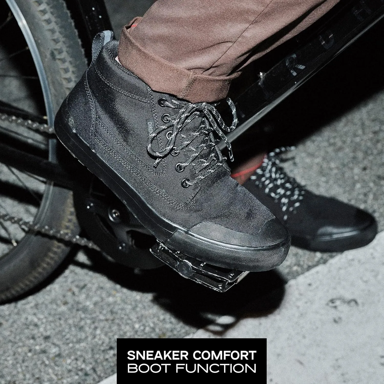 Chrome Industries 415 Nylon Boot for Men & Women  Water-Resistant Boots for Work & Casual Days