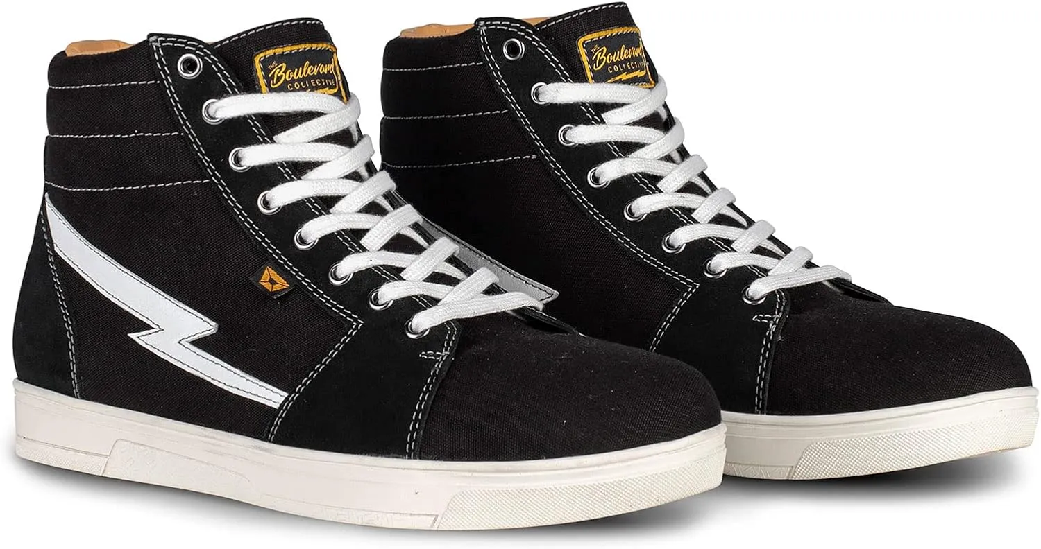 cortech Slayer Canvas Motorcycle Riding Shoes