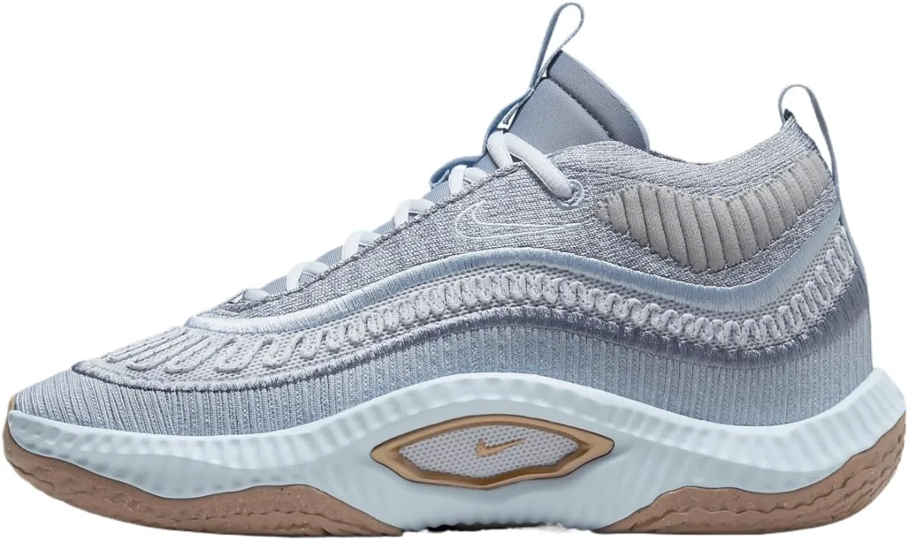 Cosmic Unity 3 Women's Basketball Shoes (HF1573-001, Football Grey/Dusted Clay/Light Armory Blue/Glacie) Size 9