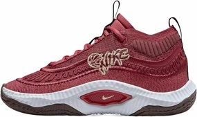 Cosmic Unity 3 Women's Basketball Shoes (FV3526-600, Cedar/Earth/Football Grey/Ice Peach) Size 7.5