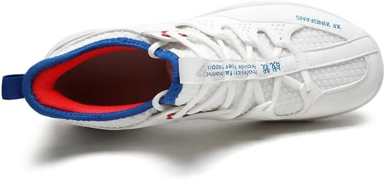Cut Size Badminton Breathable Indoor and Outdoor Versatile White Shoes Anti Slip and wear-Resistant Volleyball Hard Floor Badminton Shoes