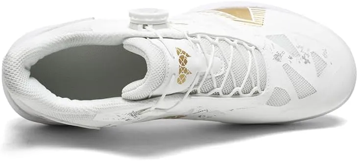 Cut Size Badminton Breathable Indoor and Outdoor Versatile White Shoes Anti Slip and wear-Resistant Volleyball Hard Floor Badminton Shoes