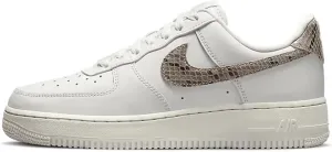 [DD8959-002] Womens Nike AIR FORCE 1 LOW '07 'SNAKESKIN PHANTOM' (W)