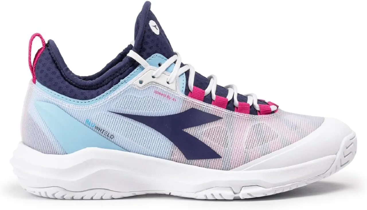 Diadora Women's Speed Blushield Fly 4  All Ground Tennis Shoe