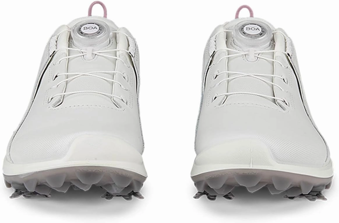 ECCO Women's Biom Tour Boa Waterproof Cleated Golf Shoe Sneaker