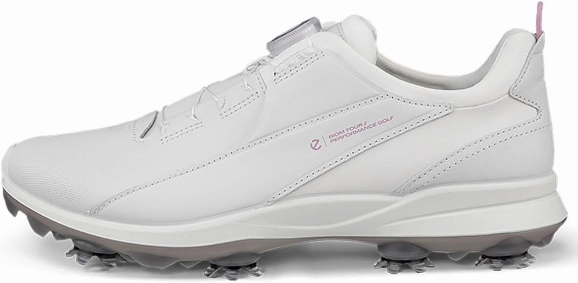 ECCO Women's Biom Tour Boa Waterproof Cleated Golf Shoe Sneaker