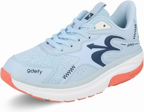 G-DEFY Energiya Womens Cross Trainer Shoe | Heel Support | VersoShock Technology for Pain Associated with Prolonged Standing or Walking | Arch Support | Diabetic Shoes | Wide Shoes | Free Orthotic