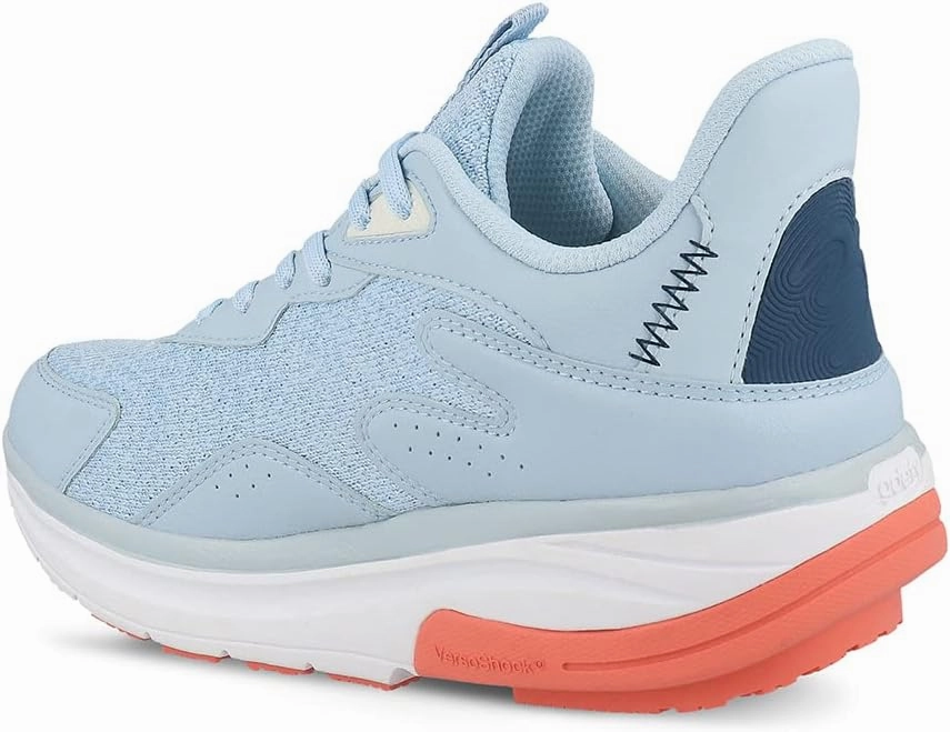 G-DEFY Energiya Womens Cross Trainer Shoe | Heel Support | VersoShock Technology for Pain Associated with Prolonged Standing or Walking | Arch Support | Diabetic Shoes | Wide Shoes | Free Orthotic