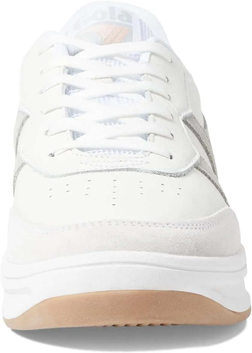 Gola Topspin - Sneakers for Women - Leather Upper - Round Toe - Phylon Outsole - Textile Lining & Outsole