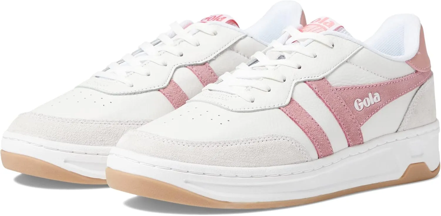Gola Topspin - Sneakers for Women - Leather Upper - Round Toe - Phylon Outsole - Textile Lining & Outsole