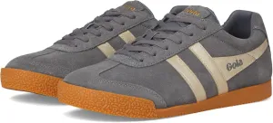 Gola Women's Harrier Mirror Sneaker, Ash/Gold/Gum, 7.5