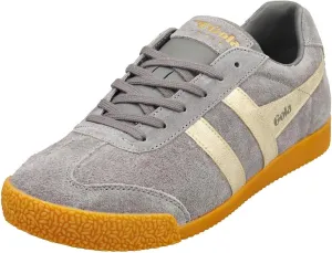 Gola Women's Harrier Mirror Sneaker, Ash/Gold/Gum, 7