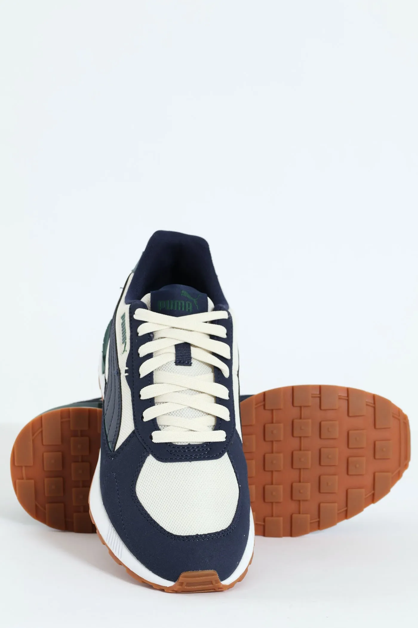 Graviton Clip Detail Lace Up Sneaker - Petrol