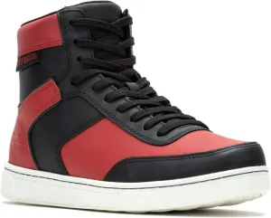 Harley-Davidson Women's Grady Ride 5.25" Red/Black Motorcycle Sneaker Boots D96305