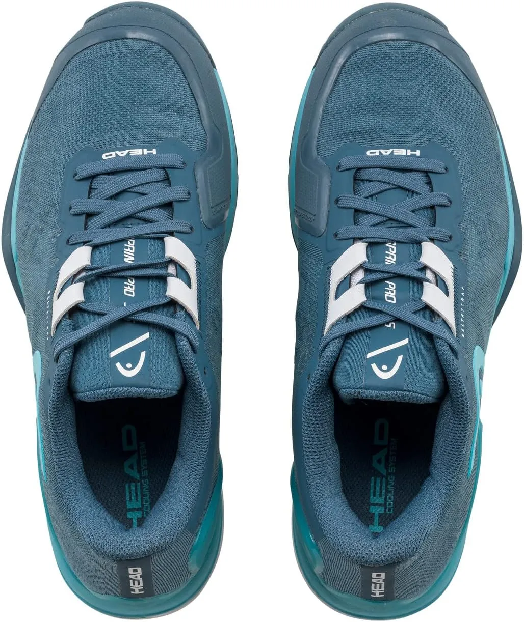 HEAD Women's Sprint Pro 3.5 Tennis Shoes (US, Blue Turquoise, Numeric_6)