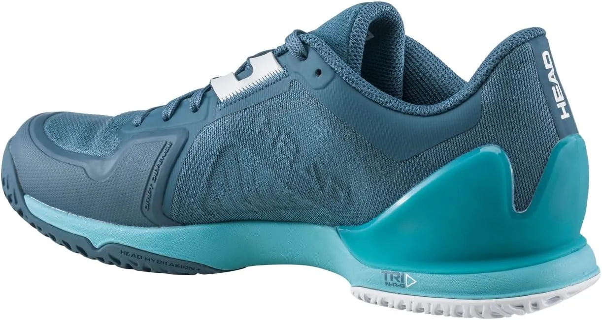 HEAD Women's Sprint Pro 3.5 Tennis Shoes (US, Blue Turquoise, Numeric_6)