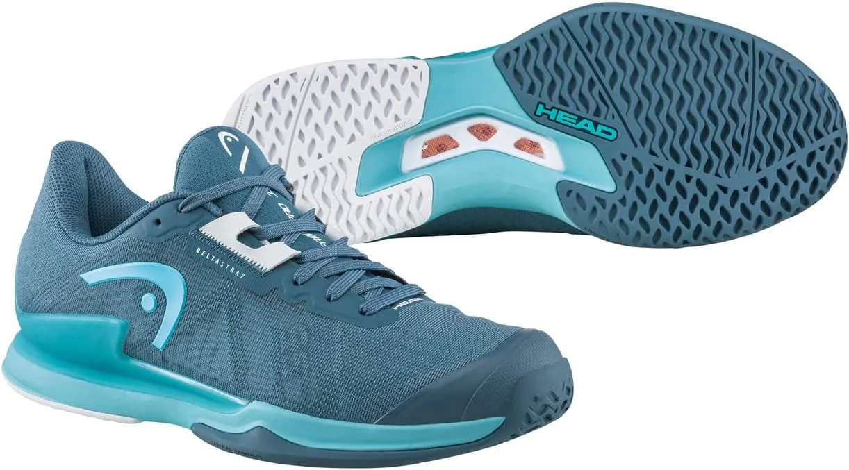 HEAD Women's Sprint Pro 3.5 Tennis Shoes (US, Blue Turquoise, Numeric_6)