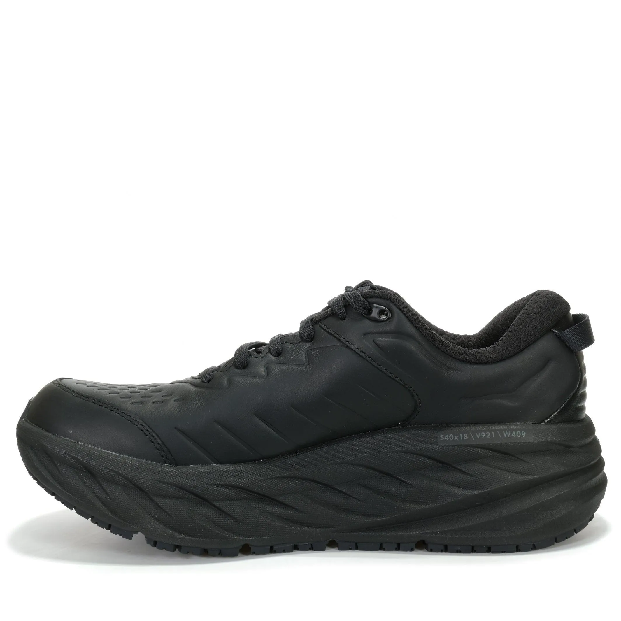 Hoka Bondi SR Wide (2E) Black/Black